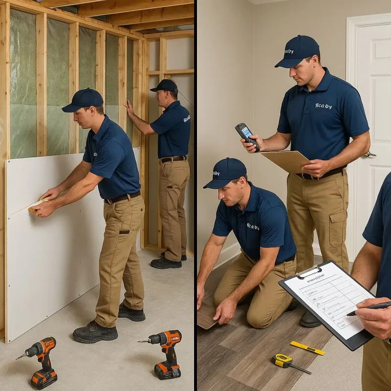 Repairs and Reconstruction process in Ho-Ho-Kus, NJ